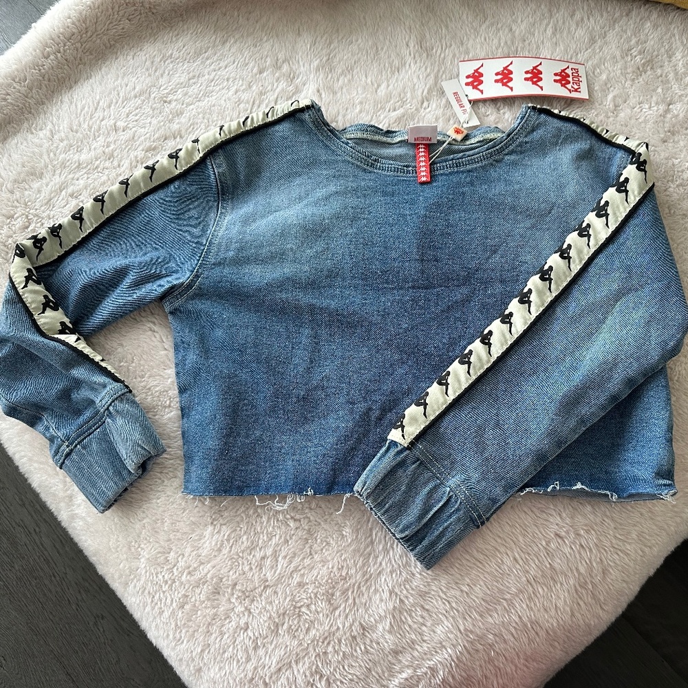 Kappa Denim Crop Top